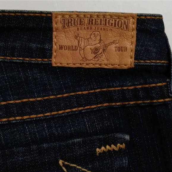 🔴SOLD🔴🆕️ 👖HTF True Religion👖 - Gin & Juice Becky Big T Bootcut Jean - Picture 9 of 16